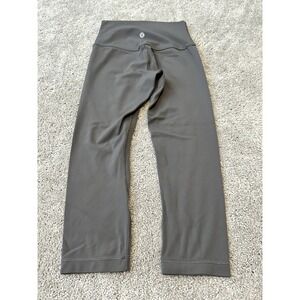 Lululemon Gray Capri Leggings Size 2